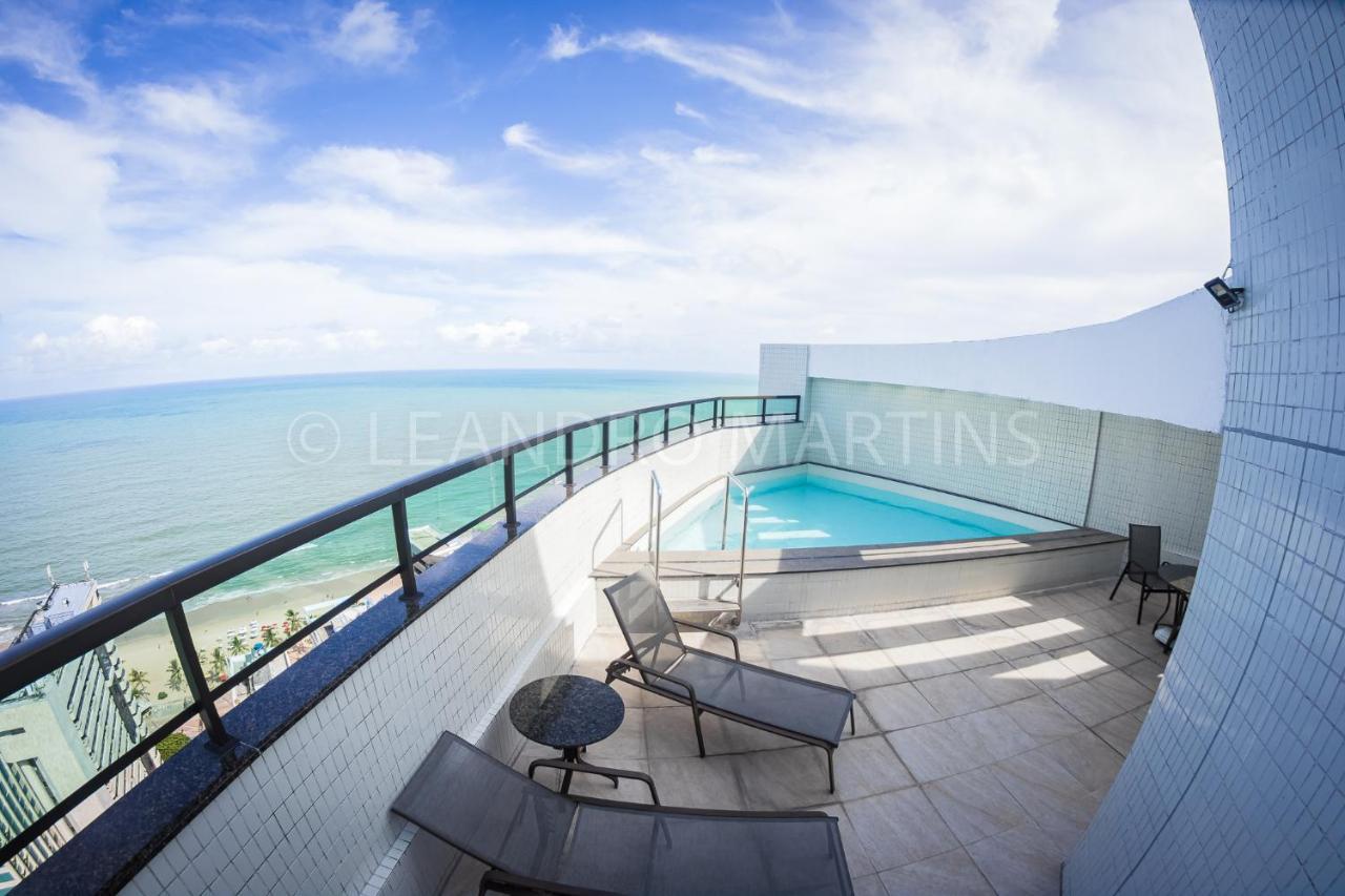 Apartamento, Vista Mar, Praia De Boa Viagem, Hospedes Exigentes! Ресифи Экстерьер фото