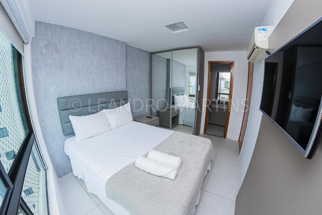 Apartamento, Vista Mar, Praia De Boa Viagem, Hospedes Exigentes! Ресифи Экстерьер фото