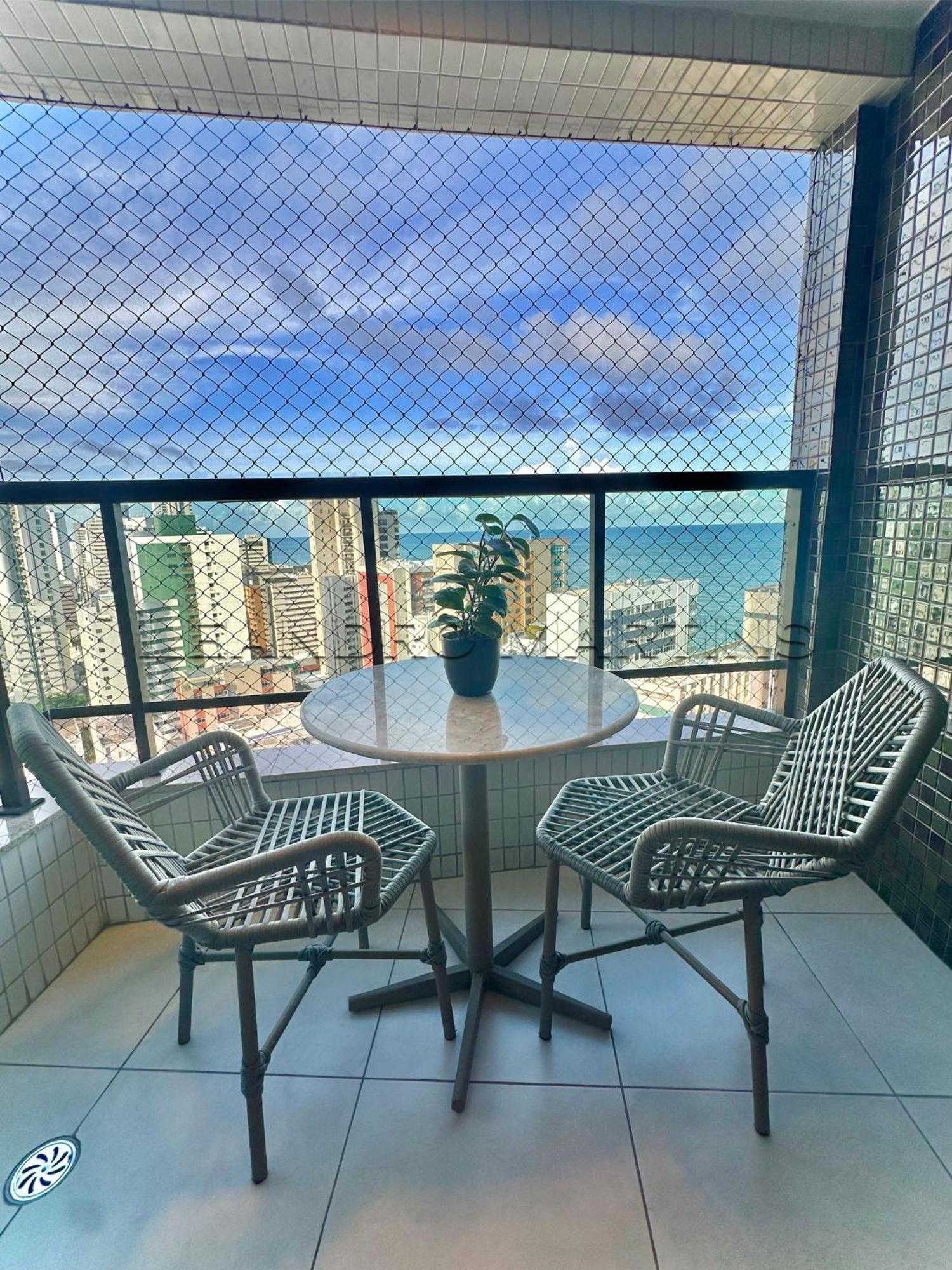 Apartamento, Vista Mar, Praia De Boa Viagem, Hospedes Exigentes! Ресифи Экстерьер фото